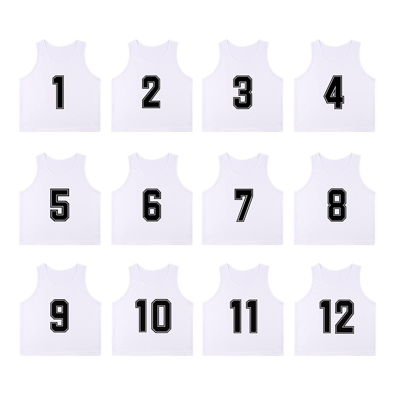 basketball football vest for children and adults for training