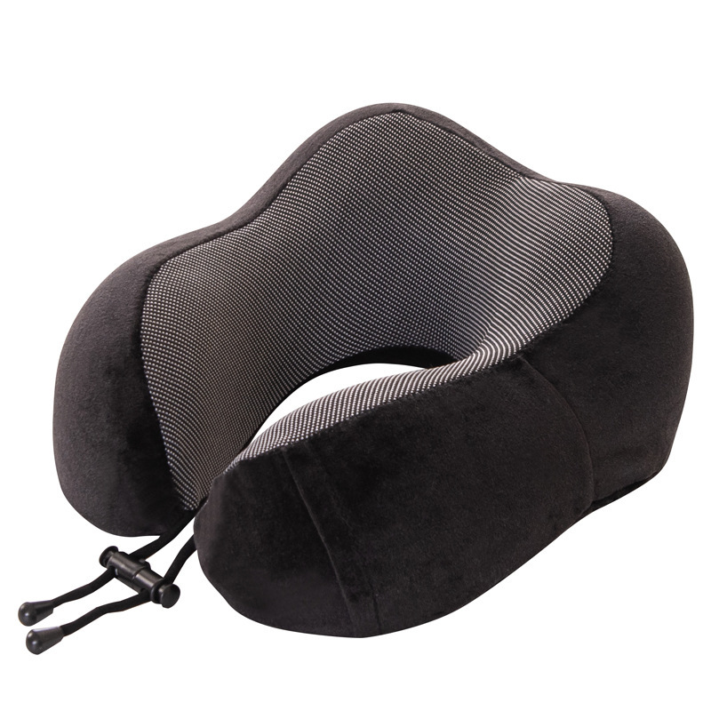 Almohada de viaje con memoria Almohada en forma de U al por mayor Almohada transfronteriza de comercio exterior Almohada de siesta de oficina de coche Almohada en forma de U