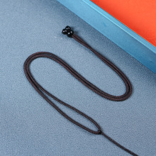 圆绳项链挂脖绳DIY编织伸拉半成品吊坠挂绳蜜蜡翡翠玉饰玉坠挂绳