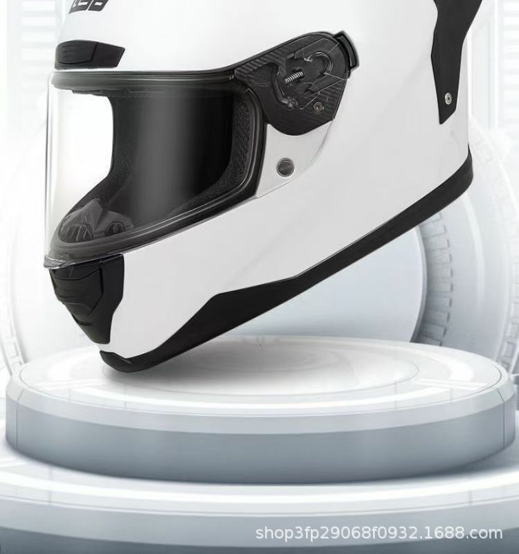 Gsb-371 Motorcycle Helmet with a Versatile High-Profile Helmet Body, Reserved Headphone Slot, Sturdy Abs Helmet Body, Suitable for All Seasons, Unisex