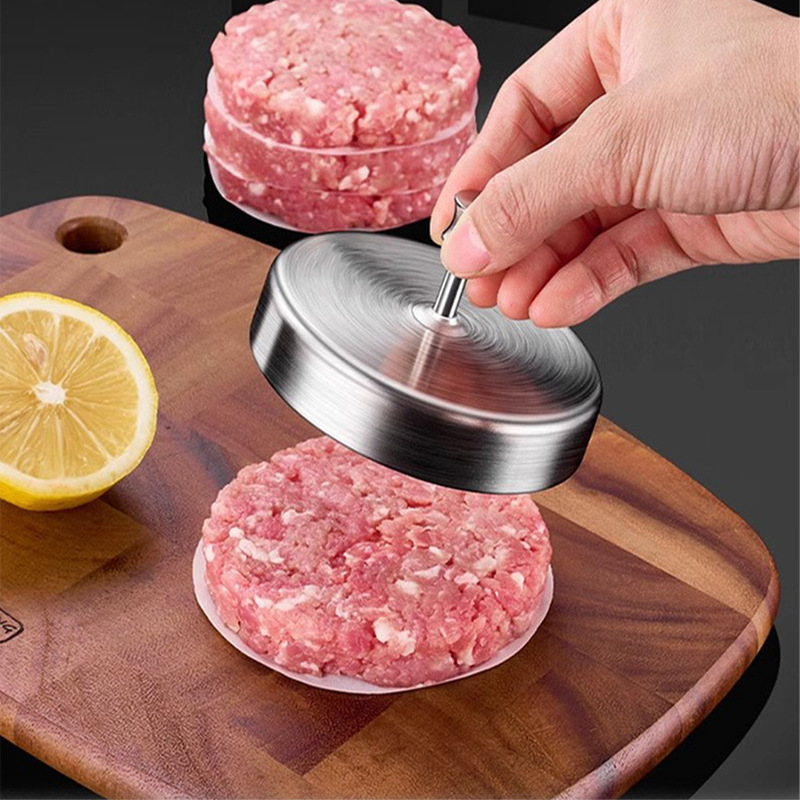 ハンバーグ鶏肉ハンバーグ家庭用ハンバーグ胚肉餅サンドイッチツール牛肉餅朝食製餅器|undefined