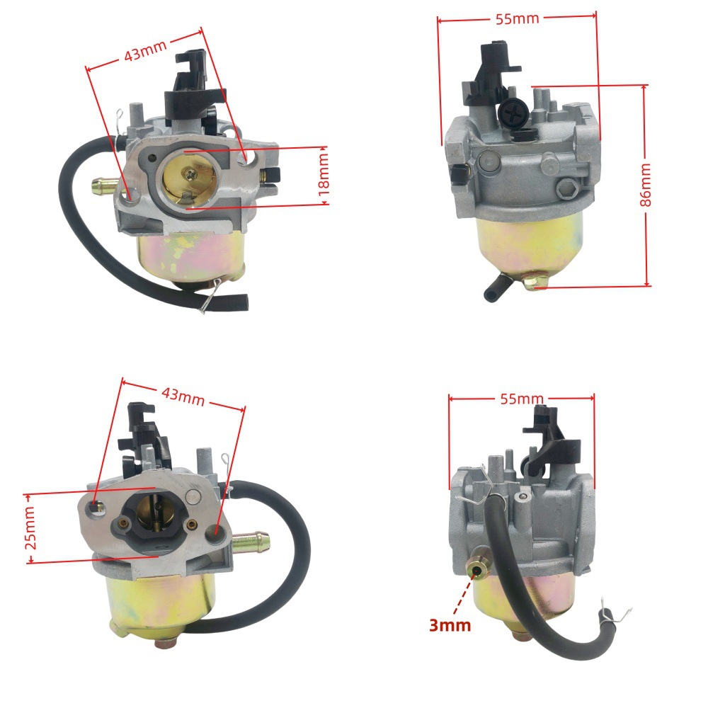 Carburetor Suitable for Xp200 Vp200 Vp225 Xp200A Xp160 Xp225 505-070