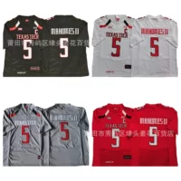 NCAA University оливковый мяч костюм трикотаж Red Raiders Texas Tech Red Knight 5 # Spot Show