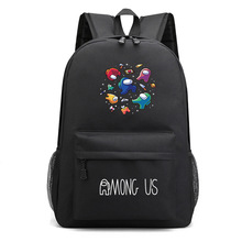 游戏among us在我们之中太空狼人杀星空学生书包图案双肩包大容量