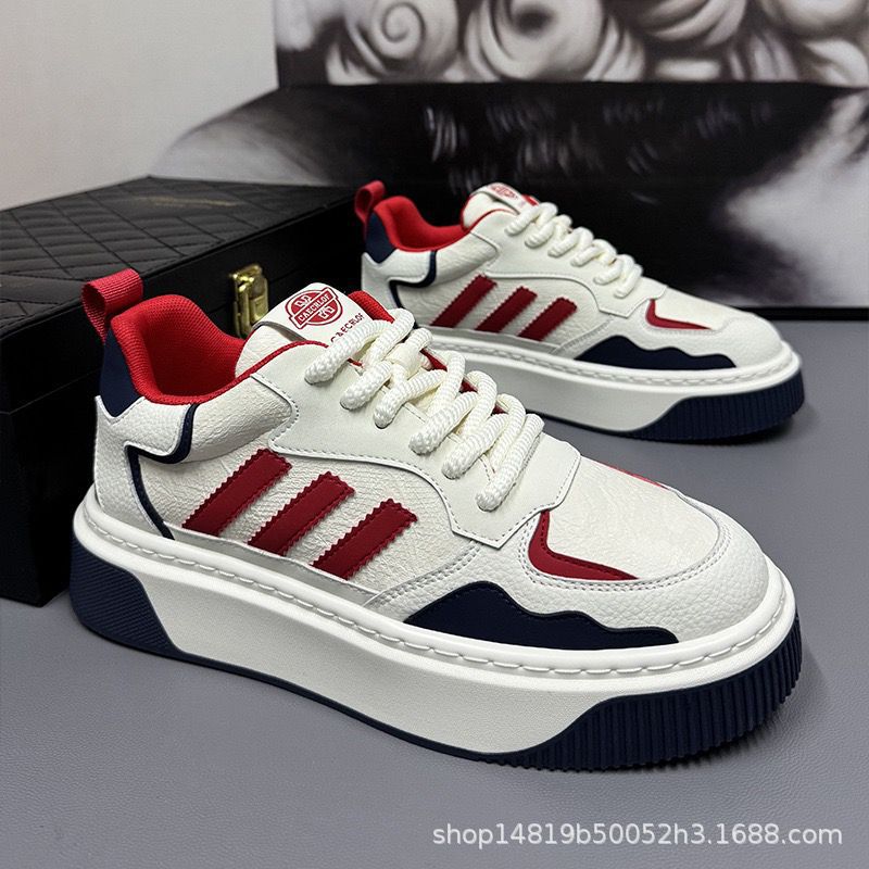 2026 primavera nueva variedad más grande zapatos deportivos casuales de hombre ligero resistente al desgaste transpirable zapatos blancos de moda zapatos de hombre