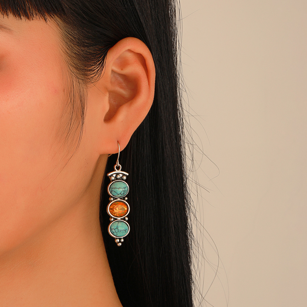 Housewarming, Anniversary, Business, Wedding, Travel, Birthday, Festival Occasion Geometric Alloy Earrings