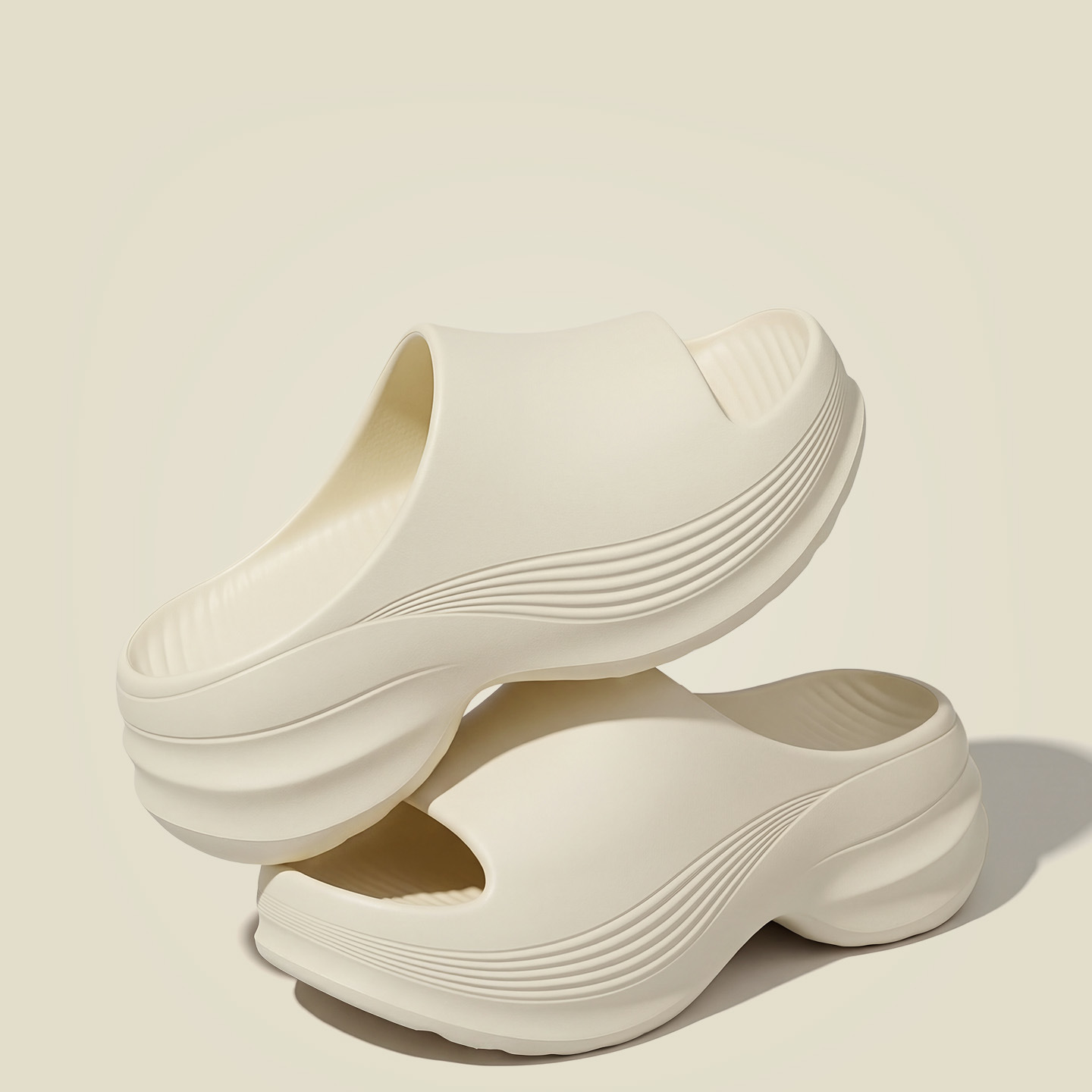 Damessandalen van topkwaliteit met dikke zool, antislip en geurwerend, geschikt voor buiten, model 2026, trendy en veelzijdig._voghion.com