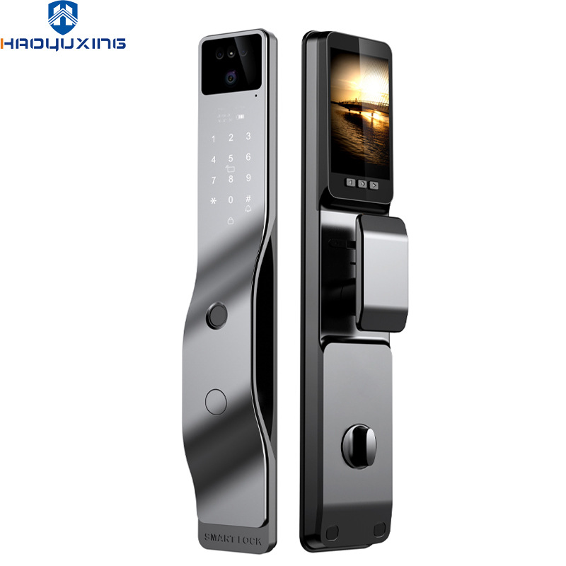 Fingerprint Fully Automatic Intelligent Face Recognition Home Security Door Office Visual Cat Eye Electronic Password Room Door Lock