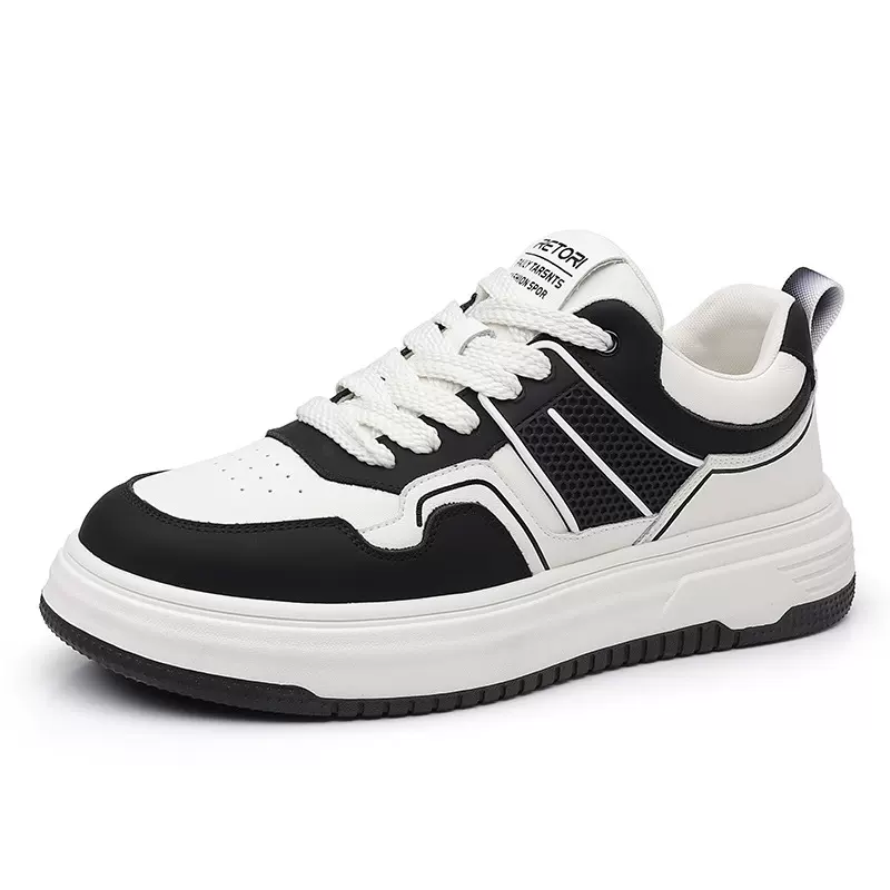 春季男士板鞋透气小众设计鞋子男厚底增高运动休闲鞋男鞋批发