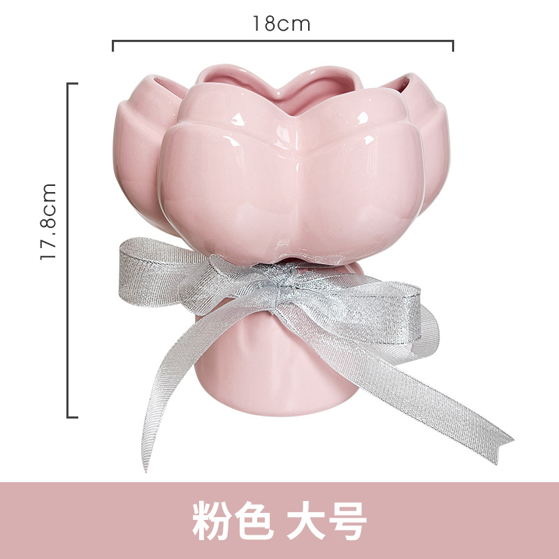 핑크 라지 [부케 꽃병 4.0]