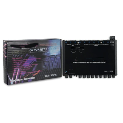 Cross-Border Hot-Selling Car Equalizer 7-Band Equalizer Car Audio Eq Tuning Crossover Amplifier Power Amplifier (Other Car Video)