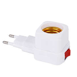 速卖通商品非洲国家LED灯泡灯座E27欧规加长插头螺口家用电器灯头