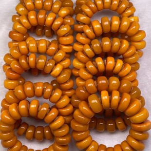 Songgang Factory Source Raw Beeswax Wholesale Natural Old Beeswax Cake Wheel Bracelet Welfare Bracelet