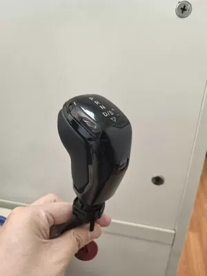 Gear Lever, Le, Cab and accessories - high-gloss-black-red-light