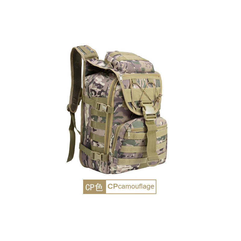 Bolsa táctica de hombro al aire libre bolsa de montaña impermeable caminata camuflada mochila táctica de hombre gran capacidad al aire libre resistente al desgaste