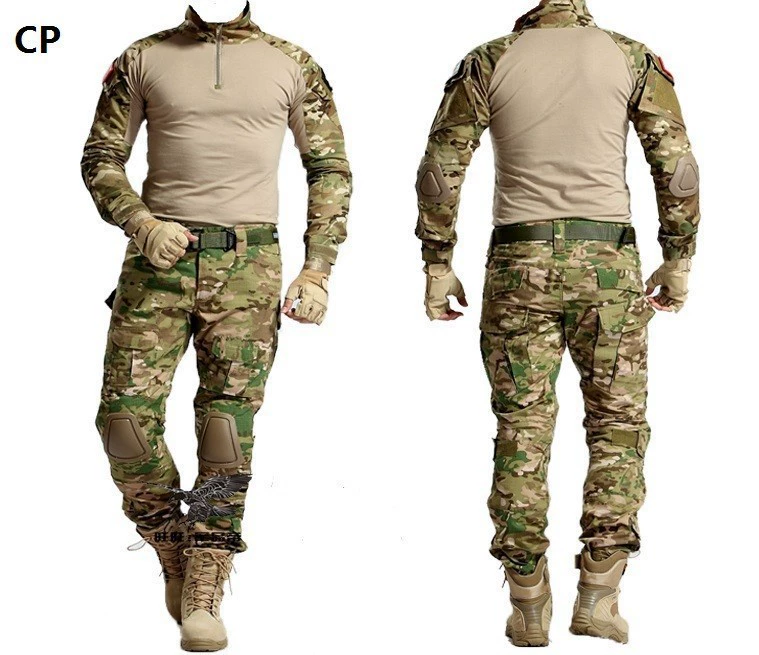 Cross -border explosion tactical coat of real -life jacket frogman clothes CP color python pattern nine color without protective gear