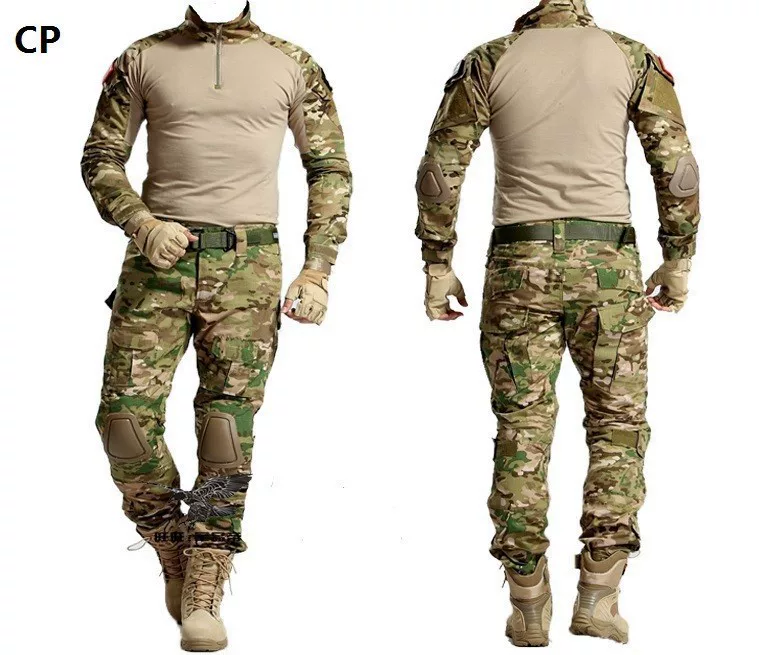 Cross -border explosion tactical coat of real -life jacket frogman clothes CP color python pattern nine color without protective gear