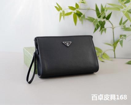 P Lada Business Clutch Leather Luxury Casual Men's Business Large Capacity Clutch Wallet