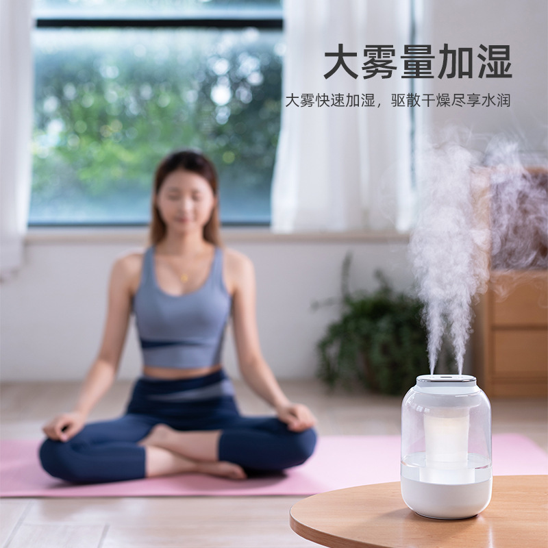 桌面双喷加湿器家用静音卧室纳米喷雾孕妇婴儿加湿器工厂直销批发|undefined