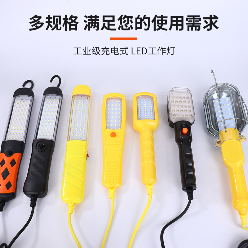 Fuliyang conveniente luz de trabajo móvil de mano taller inspección y luz de mantenimiento al por mayor LED Luz de inspección de trabajo con alambre