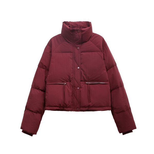 Winter velvet fashionable short down jacket
