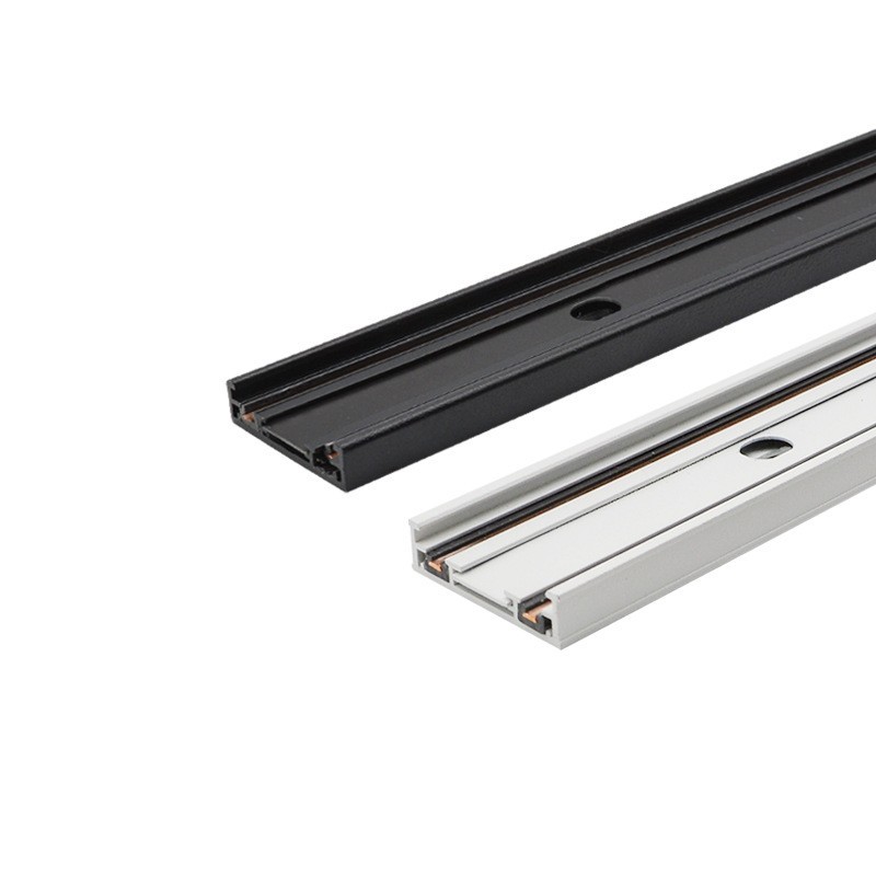 Luz de la pista magnética ultra-delgada de montaje abierto techo-libre LED Rail Spotlight hogar 5mm sin luz principal iluminación de la sala de estar diseño