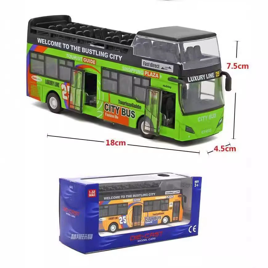 Warrior, realistic long metal lightweight music car model, bus, toy car