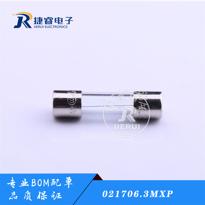 美国力特 玻璃保险丝管 021706.3MXP F6.3AL250VP 5*20 6.3A 250V