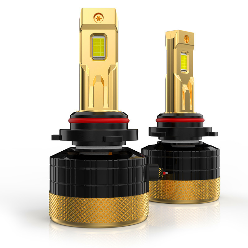 240W LED de alta potencia 9005 conductor de calor de doble tubo, chip importado, buen efecto de condensación de luz,