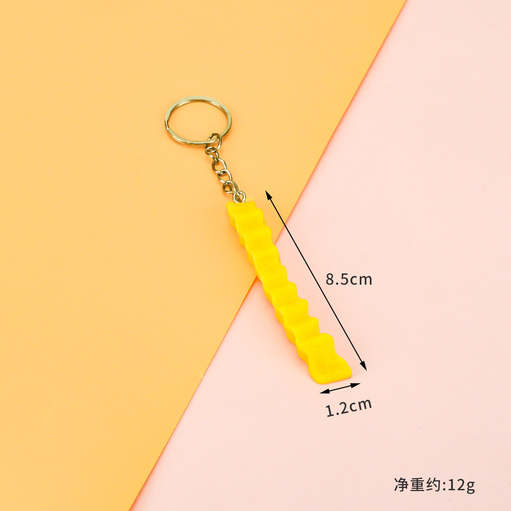 Wolf Tooth Fries Keychain