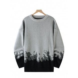 D 54066 Flame Knit Crew Neck Sweater ����D���A�Ië��
