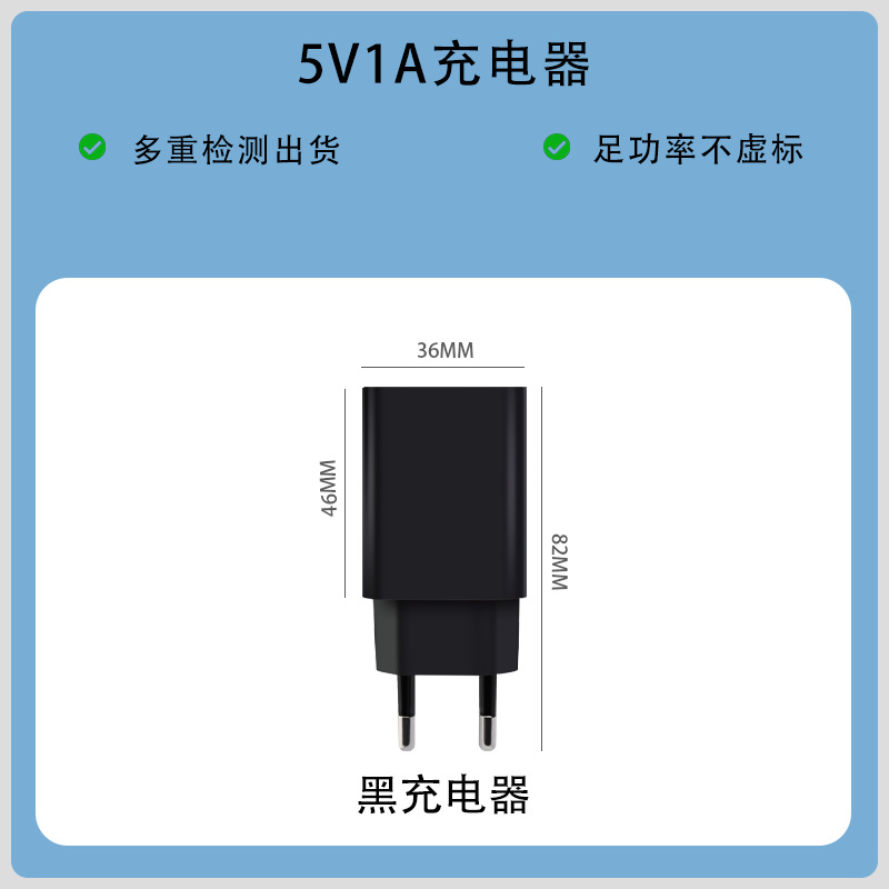 Adaptador de Corriente Europeo para Celular 5V 2A, ABS image 12