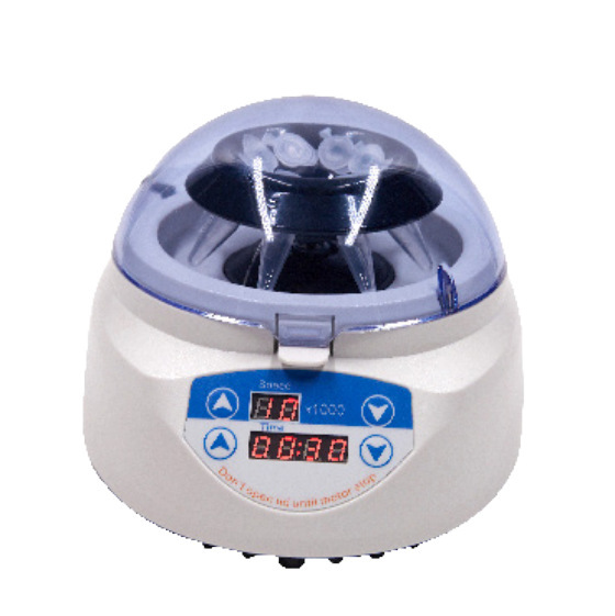 Mini centrifuge series flip switch function quick replacement rotor 95 ° full cover automatic opening