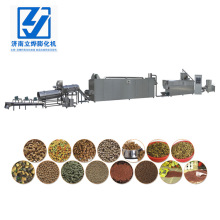宠物粮主粮 大产量生产加工膨化设备 自动化生产线 立烨