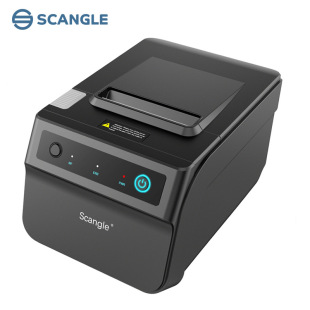 Manufacturer 80mm Thermal Printer Front Desk Back Kitchen Network Port Printer Bluetooth USB Thermal Receipt Machine