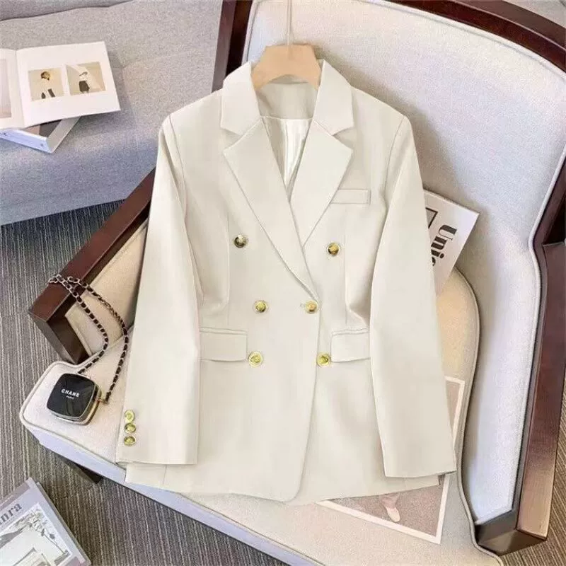 Demi-season fashionable suit, jacket, high-quality style, fitted