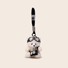 Jinnew ニットセーターパイロットパンダぬいぐるみペンダントキーホルダーかわいい小さなペンダントギフト卸売