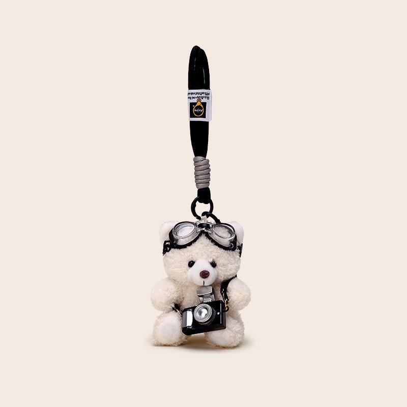Jinnew ニットセーターパイロットパンダぬいぐるみペンダントキーホルダーかわいい小さなペンダントギフト卸売|undefined
