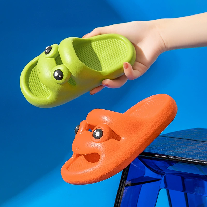 Детские тапочки Летний мультфильм интерьер домашний нескользящий мягкий фон ванная милая девочка ребенок родитель-ребенок холодные тапочки
