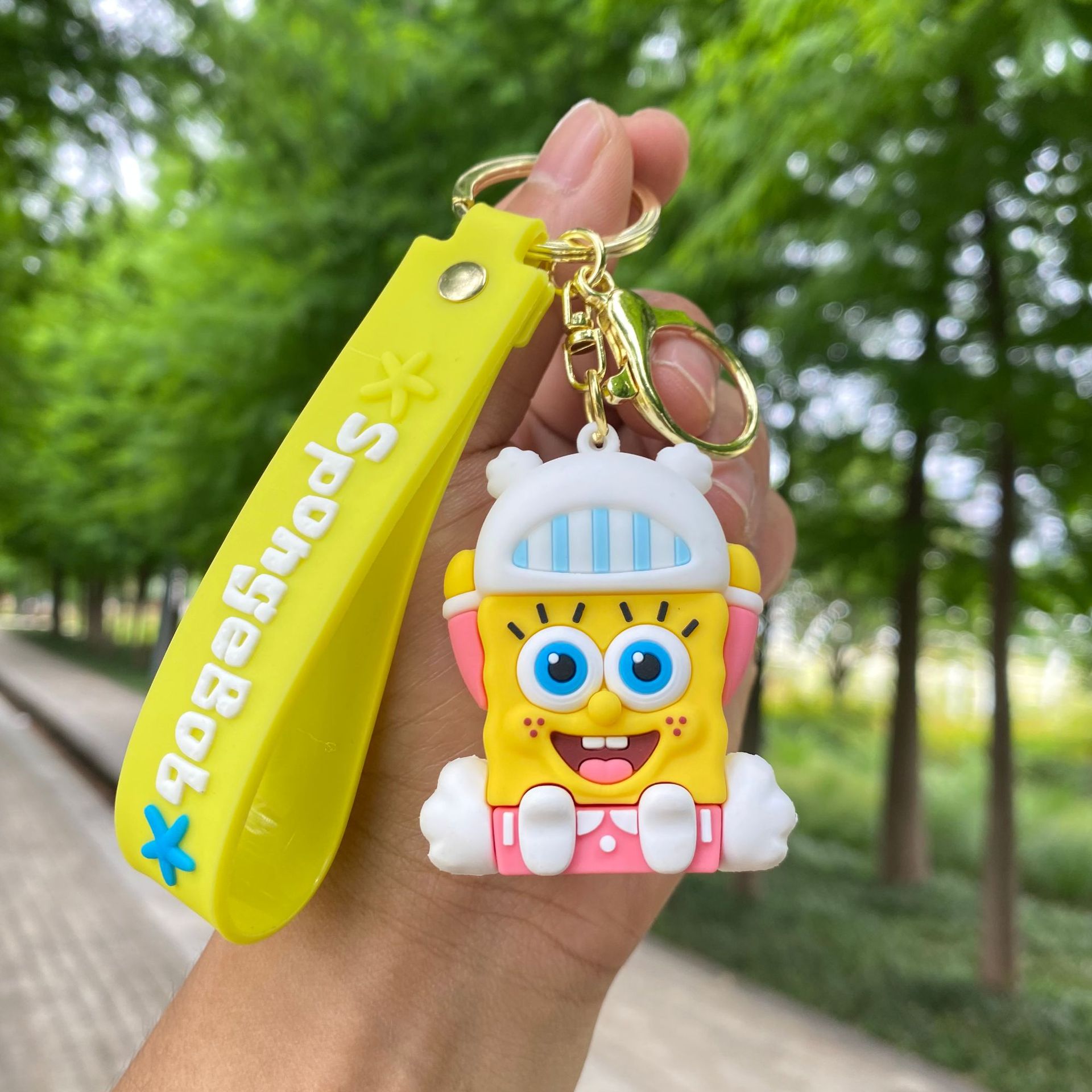 Llavero Bob Esponja-Pijamas