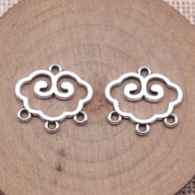 ��ɫ�Ї��L��녶��h�B�Ӽ�DIY�Ʒ��� 18x20mm ���ؼs1.1g