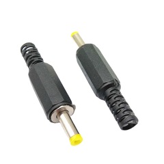 DC4.0*1.7mm welding power plug, DC4.0*1.7 assembly male connector, portable DVD/EVD charger