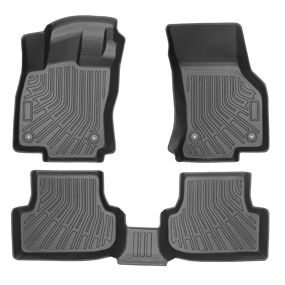 Para Audi A3 2022 - 2025 3D todo el tiempo material TPE almohadilla de pie cojín del maletero