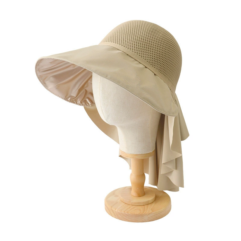 Summer silk mask, sun protection, UF-protection, with neck protection