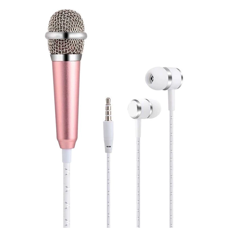 Заводская поставка K песня маленькая микрофонная гарнитура встроенный мобильный телефон мини-микрофон Национальная песня K артефакт пение
