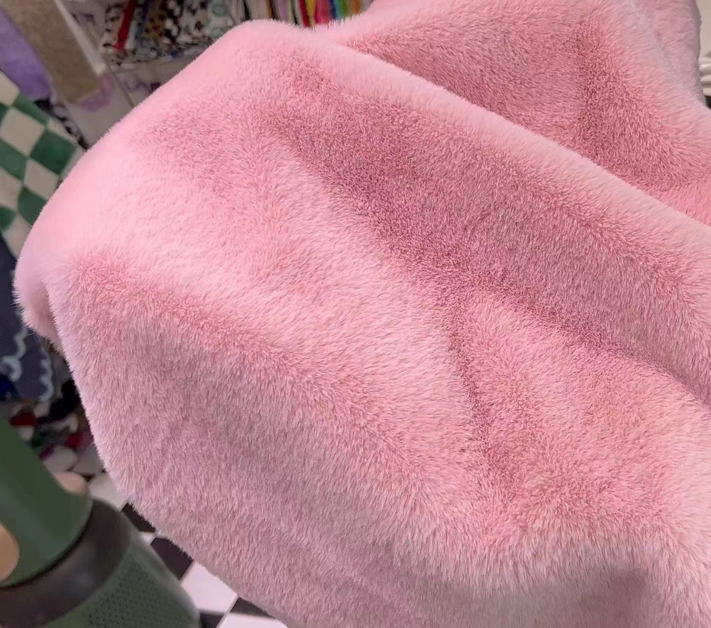 800 gramos de pelo de conejo espeso imitación de pelo de conejo imitación