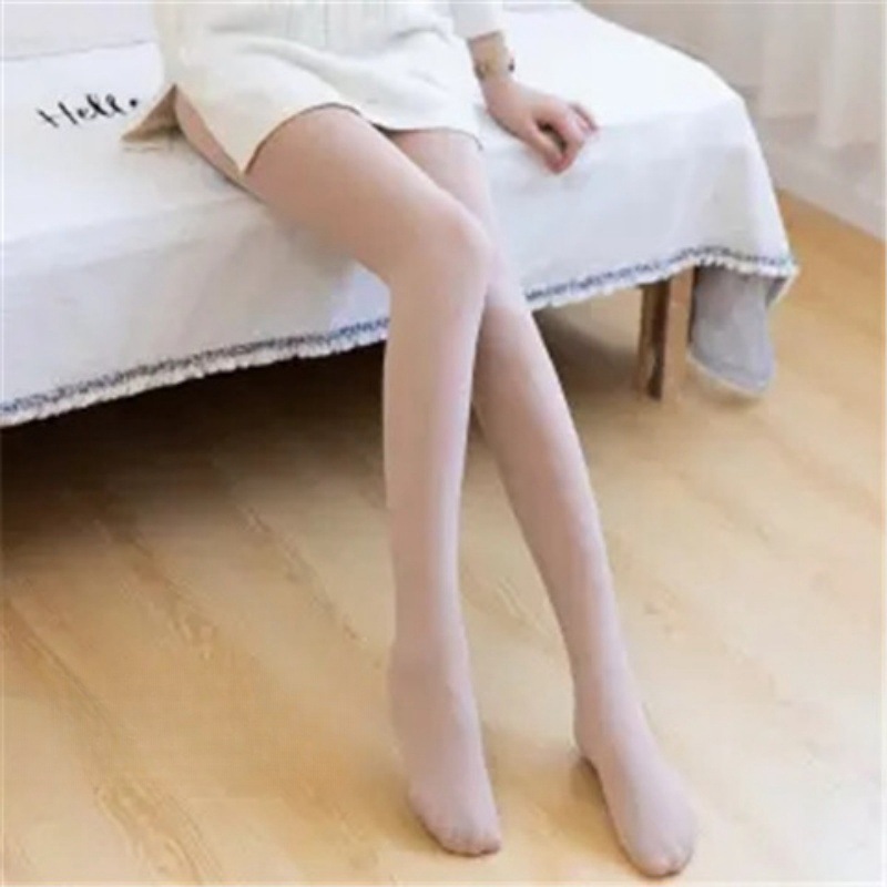 Leggings de mujer primavera, verano y otoño delgada medias de tamaño grande color carne artefacto de piernas desnudas pie pie pantalones delgadas calzoncillos