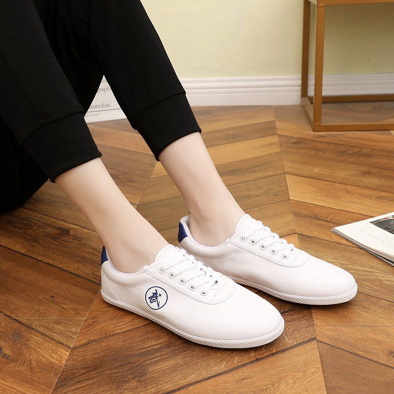 Zapatos de artes marciales para hombres y mujeres en verano, zapatos de lona especiales, tendones de toro, rendimiento de entrenamiento de artes marciales, zapatos de Tai Chi, comercio exterior