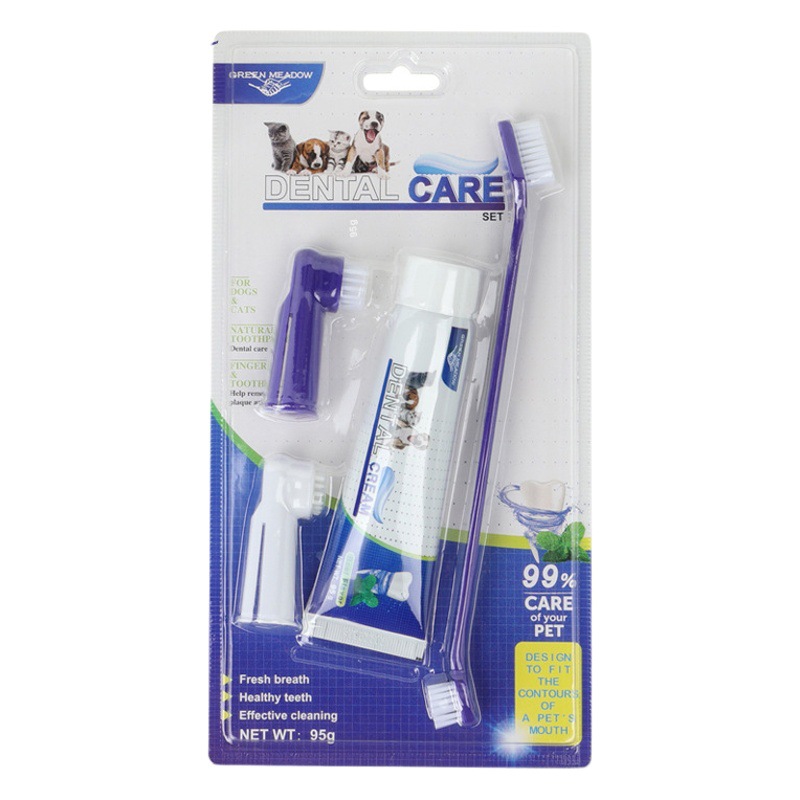 Pet Toothpaste, Dog Toothbrush, Cat Toothbrush, Dog Toothbrush, Dog Cat Finger Set, Toothbrush, Dog Toothpaste, Cat Toothbrush Set