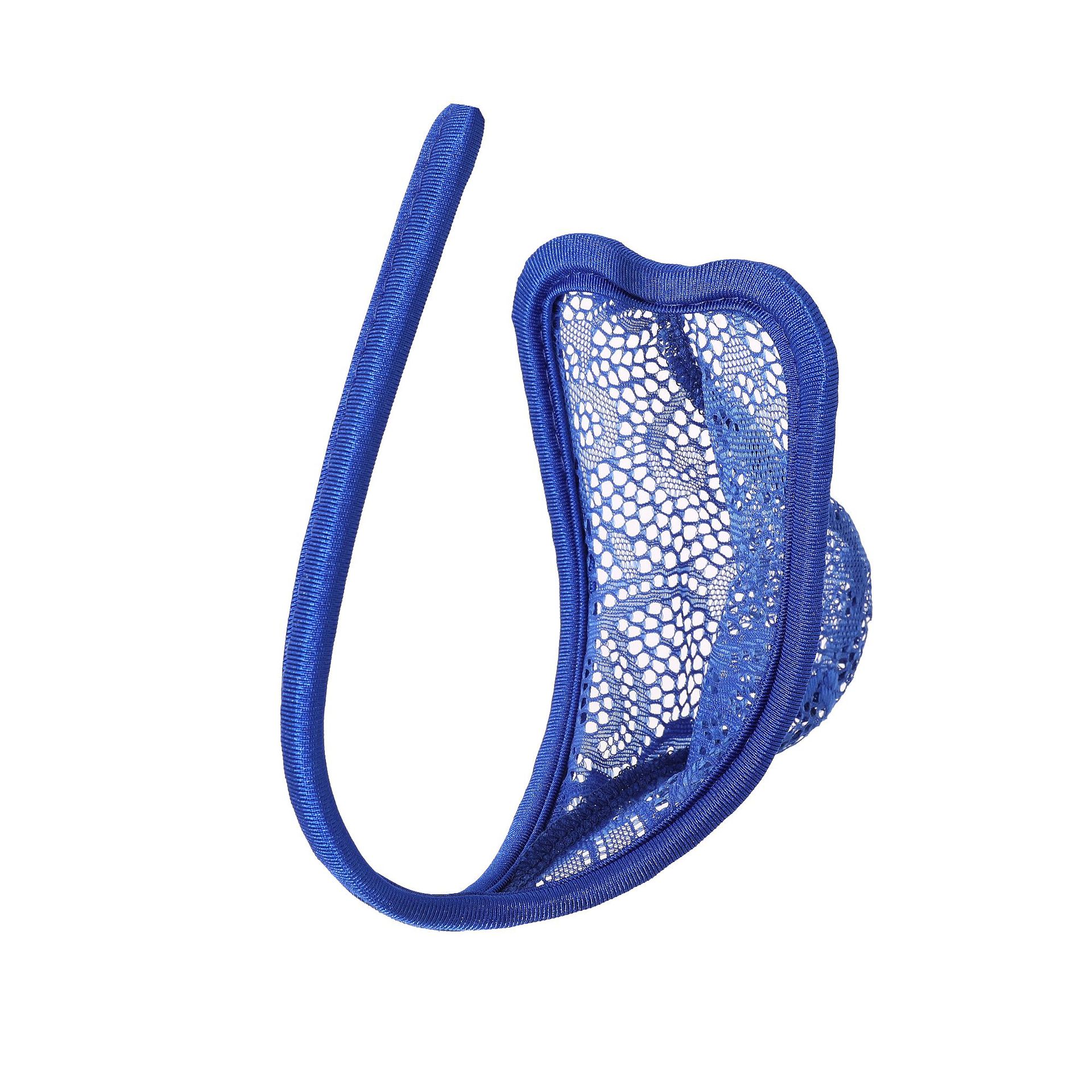 Men's Sexy Underwear Wholesale Lace Transparent C-Shaped Underwear Men's C-Shaped Underwear Invisible T-Pants Manufacturer